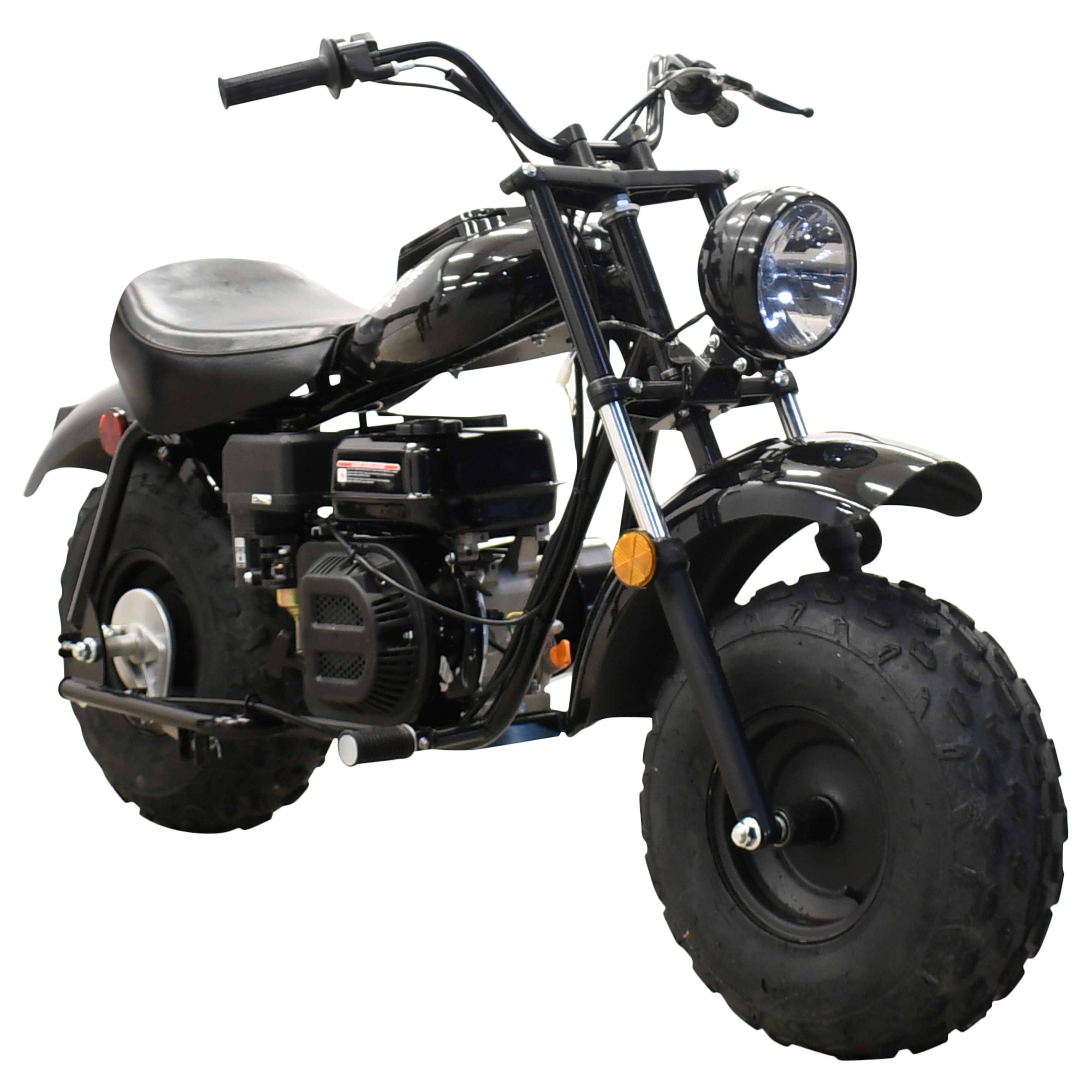 black mini bike