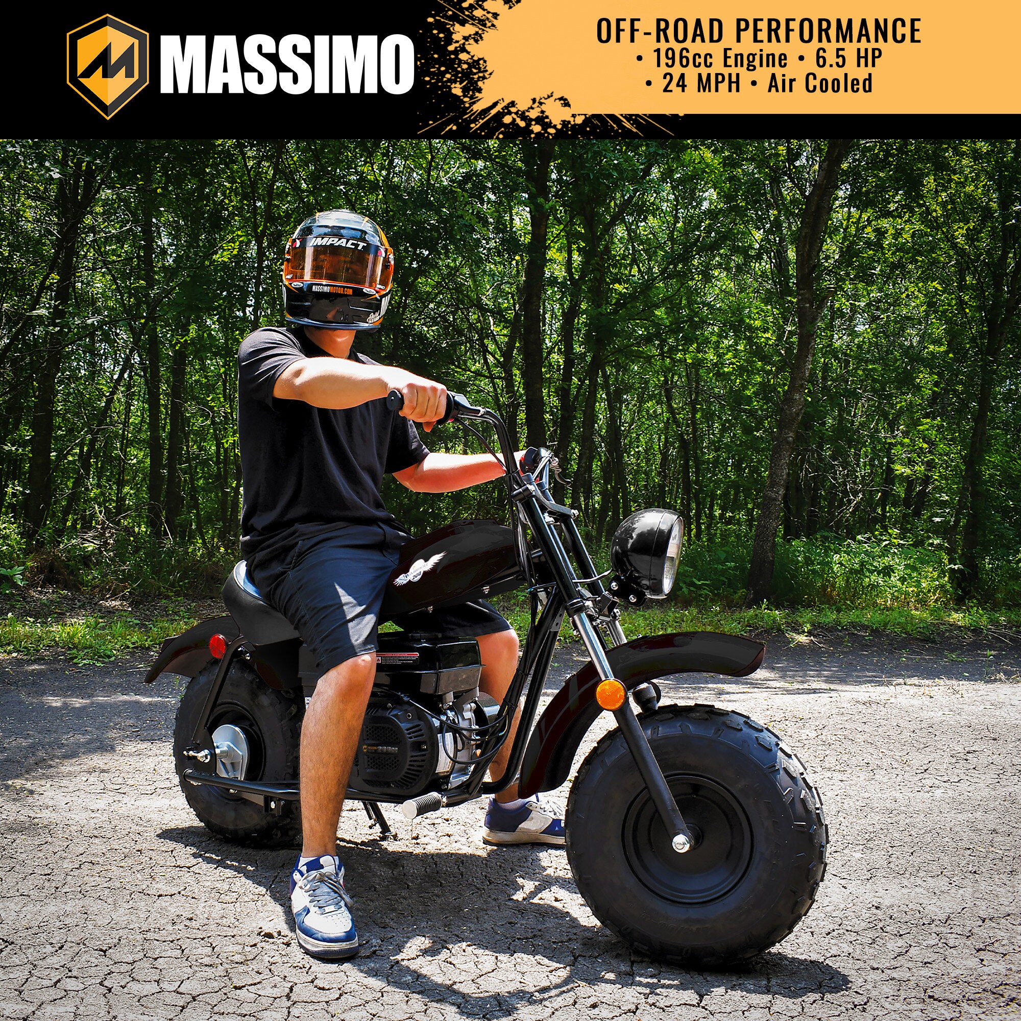 モラレス　MF200. Massimo Motor Sports MB200 196cc Minibike - Y180200712